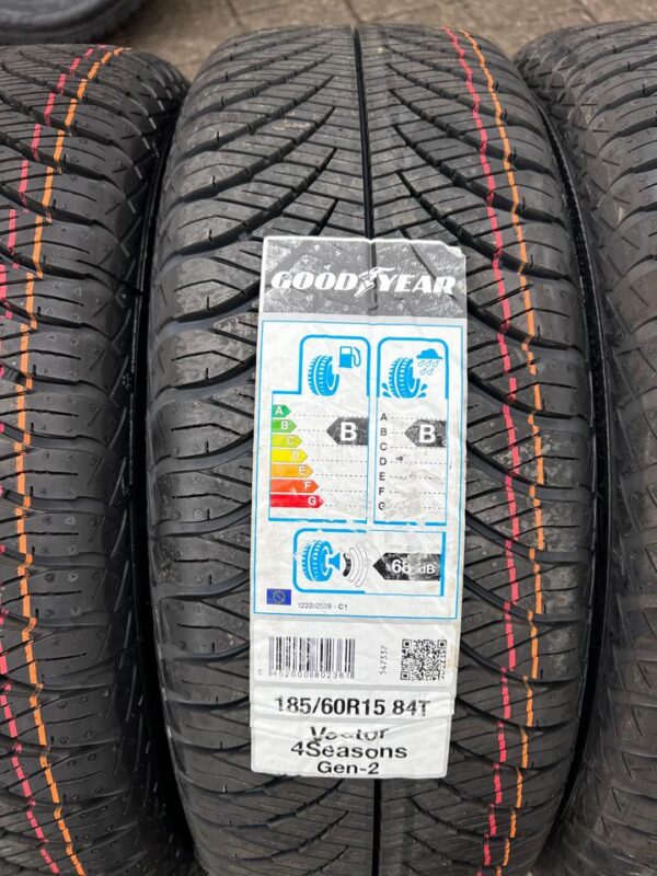 4 x 185/60R15 84T GOODYEAR GANZJAHRESREIFEN NEU 2019 #1U9A – Bild 4