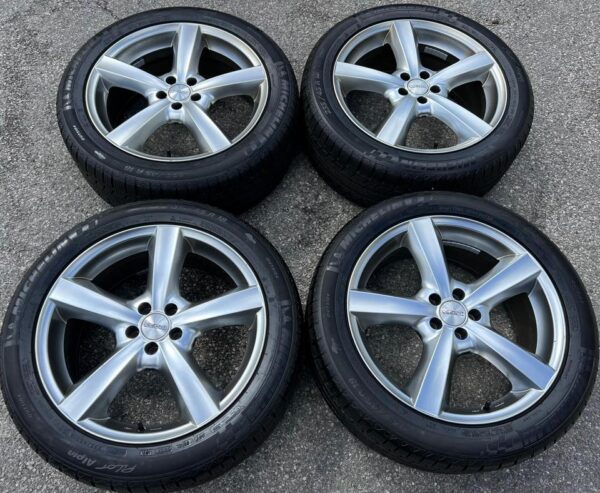 4 ALU 18" WINTERRÄDER SUBARU FORESTER SG 235/45R18 98V #1HYX – Bild 2