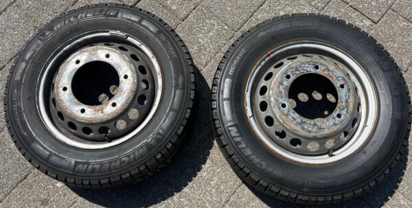 2 X WINTERRÄDER 195/75R16C 107/105R MERCEDES SPRINTER #204K