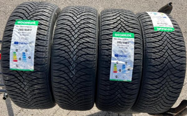 4 ORIGINAL 17" ALU ALLWETTERRÄDER PEUGEOT 208 205/45R17 88V #1I6O – Bild 9