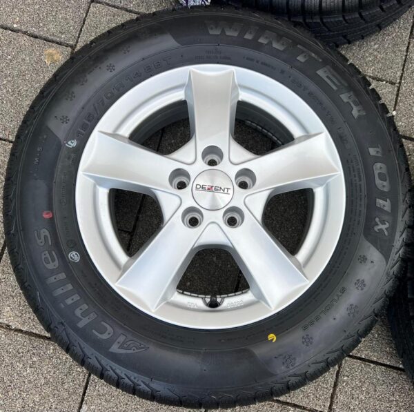 4 WINTERRÄDER SEAT IBIZA V KJ KL VW POLO AW 2GA 185/70R14 #1LTE – Bild 4