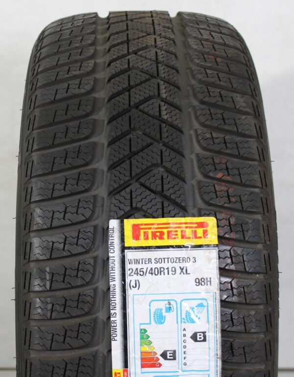 1x 245/40R19 98H PIRELLI SOTTOZERO 3 WINTERREIFEN 2016 J #1PBI – Bild 2