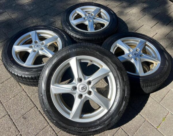 4 ALU 17" WINTERRÄDER VW BUS T5 T6 215/60R17C 109/107T 2018 #1NEL