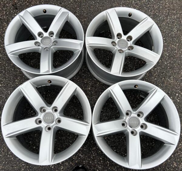 4 ORIGINAL 17" ALUFELGEN ALU FELGEN AUDI A5 8T 8T0071497  #1DOH