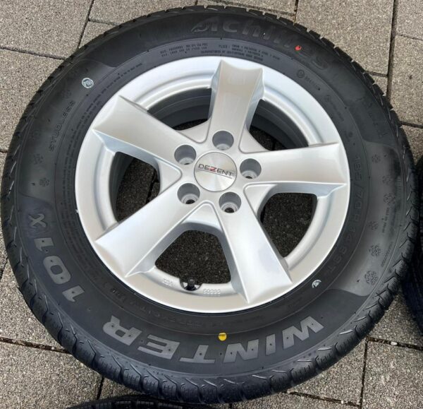 4 WINTERRÄDER SEAT IBIZA V KJ KL VW POLO AW 2GA 185/70R14 #1LTE – Bild 6