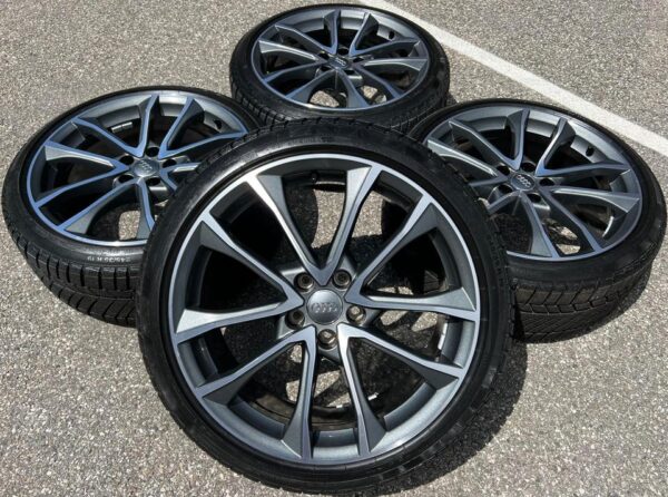 4 ORIGINAL 19" ALU WINTERRÄDER AUDI A4 S4 8W B9 8W0601025BF #1KLS
