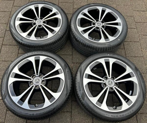 4 ORIGINAL 18" ALU SOMMERRÄDER MERCEDES C-KLASSE W206 RDKS  #1RLO – Bild 2