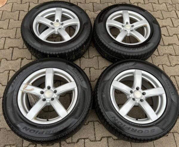 4 ALU 17" WINTERRÄDER AUDI Q5 8R 235/65R17 108H PIRELLI #158K – Bild 2