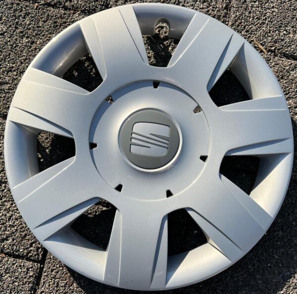 1X ORIGINAL 16" RADKAPPE SEAT ALHAMBRA ALTEA LEON 1P0601147 #1T8G