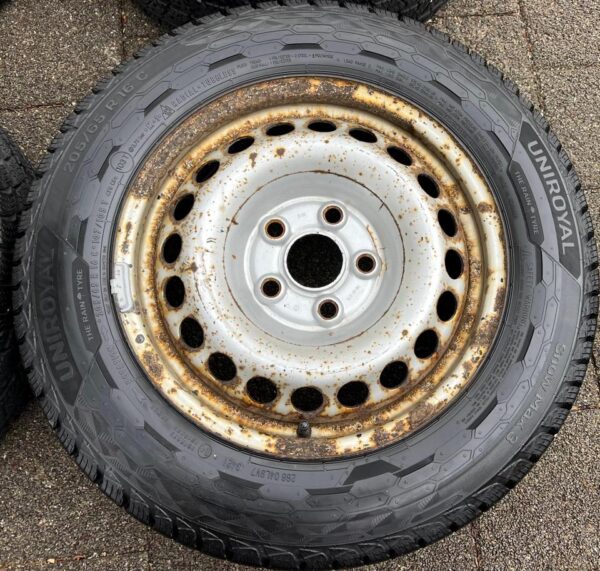4 WINTERRÄDER VW BUS T5 T6 205/65R16C 107/105T SEMPERIT  #1QGI – Bild 5
