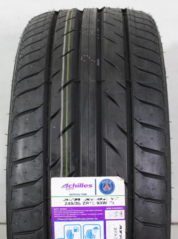 1x 245/35R19 93W ACHILLES ATR SPORT 2 SOMMERREIFEN 2019 NEU #1UUY – Bild 2