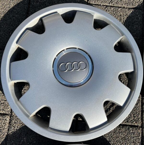 4 ORIGINAL 16" RADKAPPEN AUDI A4 8K B8 8E A6 Q2 4B0601147C #1T7H – Bild 3