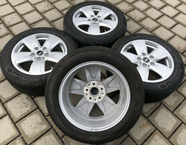 4 ORIGINAL ALU SOMMERRÄDER SOMMERREIFEN MINI CLUBMAN F54 #9707 – Bild 7