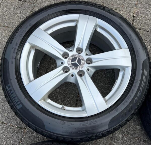 4 ORIGINAL 17" ALUFELGEN FELGEN MERCEDES C-KLASSE W206 A206 #1OJB – Bild 5