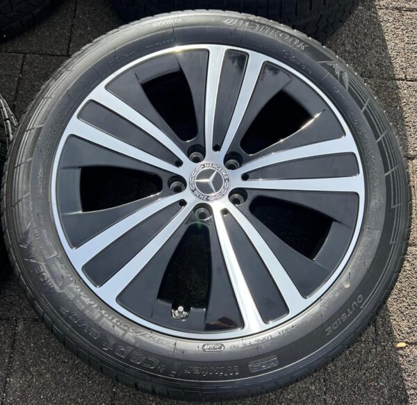 4 ORIGINAL 19" ALU WINTERRÄDER MERCEDES BENZ EQE V295 2022 #1RYQ – Bild 5