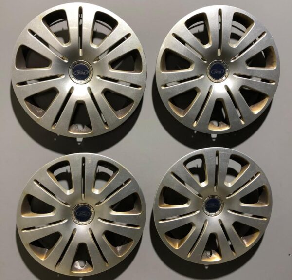 4 ORIGINAL 16" RADKAPPEN FORD C-MAX FOCUS MONDEO FREIHAUS #1BYN
