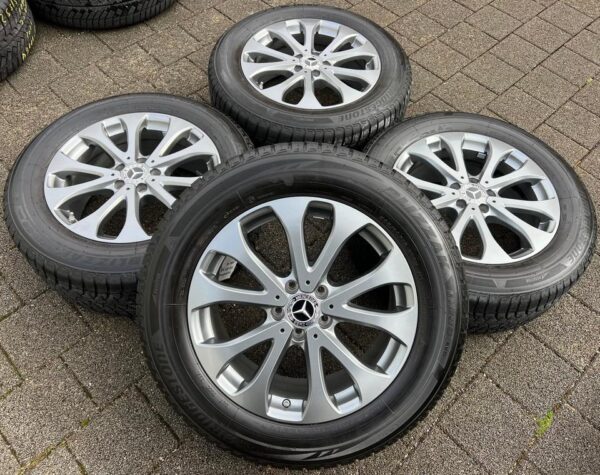 4 ORIGINAL 18" ALU WINTERRÄDER MERCEDES GLC X204 W253 2022 #1N9Y