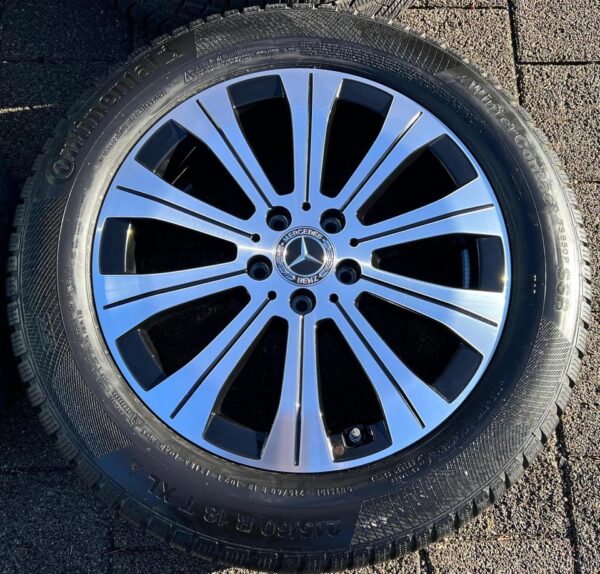 4 ORIGINAL 18" ALU WINTERRÄDER MERCEDES EQA EQB H243 X243 #1PNF – Bild 4