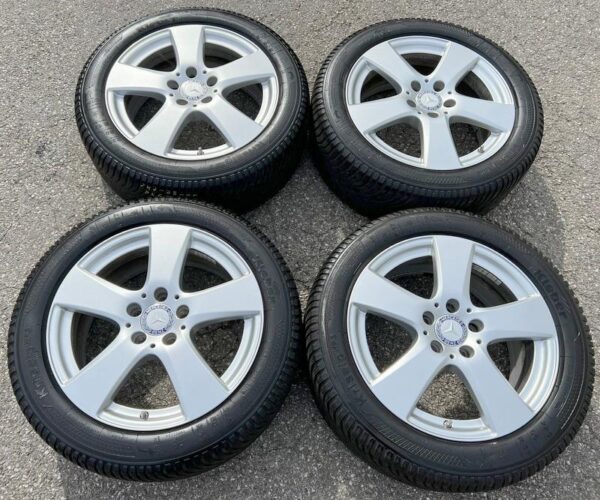 4 ORIGINAL 17" ALU WINTERRÄDER MERCEDES C-KLASSE W 205 205K #8898 – Bild 2
