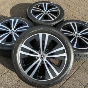 4 ORIGINAL 19" ALU WINTERRÄDER MERCEDES BENZ EQE V295 2022 #1RYQ
