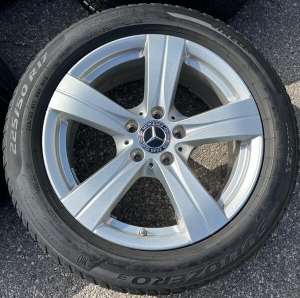 4 ORIGINAL 17" ALUFELGEN FELGEN MERCEDES C-KLASSE W206 A206 #1HLY – Bild 5