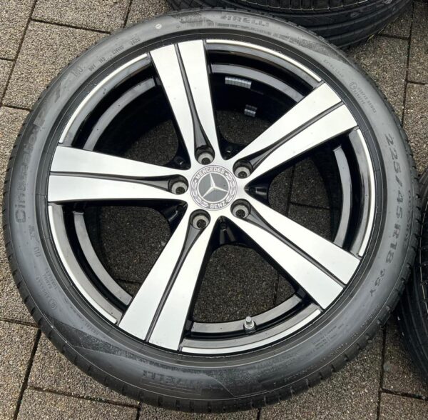 4 ORIGINAL 18" ALU SOMMERRÄDER MERCEDES C-KLASSE W206 RDKS  #1RLM – Bild 5