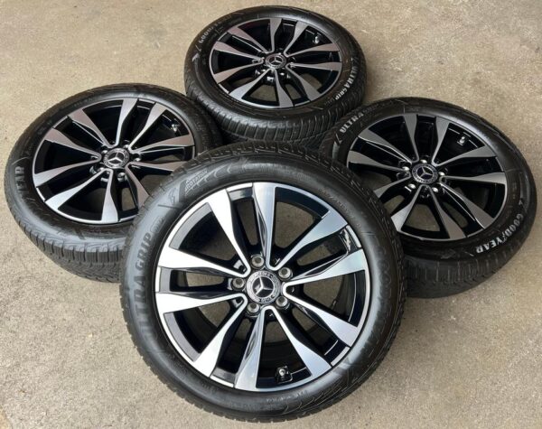4 ORIGINAL ALU WINTERRÄDER MERCEDES C-KLASSE W206 HYBRID #1UTY