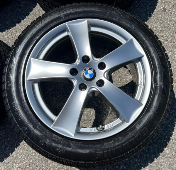 4 ALU 17" WINTERRÄDER BMW X1 F48 215/55R17 98H WINTERERIFEN #163M – Bild 6