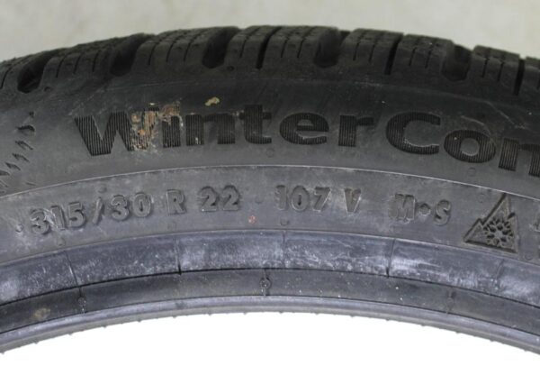 2x 315/30R22 107V CONTINENTAL WINTERREIFEN 2024 XL #1PBD – Bild 5