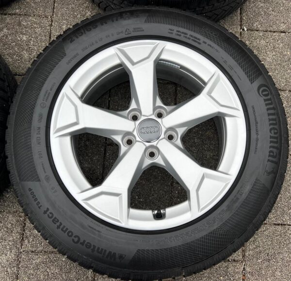 4 ORIGINAL 17" ALU WINTERRÄDER AUDI Q3 F3 F3B 215/65R17 99H #1OSB – Bild 6