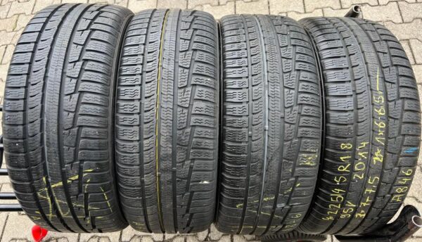 4 ALU 18" WINTERRÄDER PEUGEOT 407 508 RHX 225/45R18 95V RDK #1LSO – Bild 11