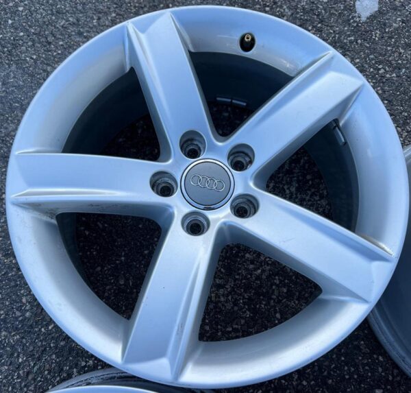 4 ORIGINAL 17" ALUFELGEN ALU FELGEN AUDI A5 8T 8T0071497  #1DEV – Bild 3