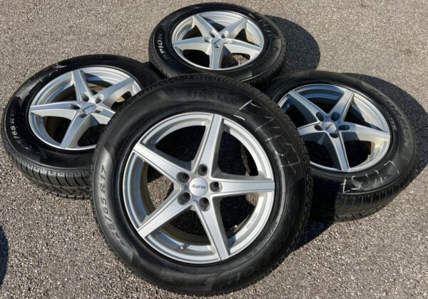 4 ALU 17" WINTERRÄDER LAND ROVER FREELANDER 2 LF EVOQUE LV  #1MAT