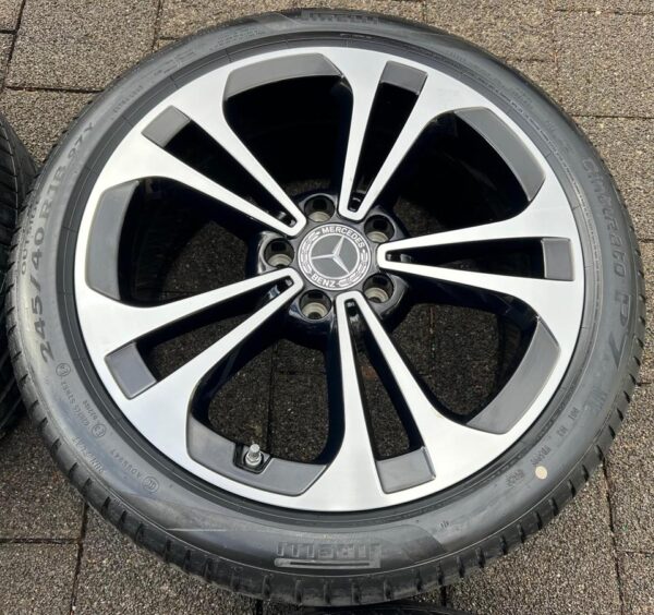 4 ORIGINAL 18" ALU SOMMERRÄDER MERCEDES C-KLASSE W206 RDKS  #1RLO – Bild 5