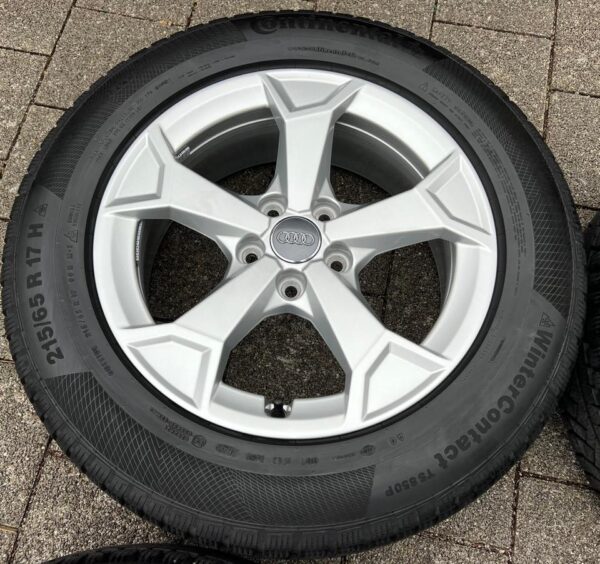 4 ORIGINAL 17" ALU WINTERRÄDER AUDI Q3 F3 F3B 215/65R17 99H #1OSB – Bild 4