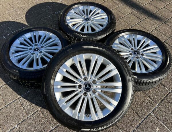 4 ORIGINAL 17" ALU WINTERRÄDER MERCEDES C-KLASSE W206 A206 #1QUO