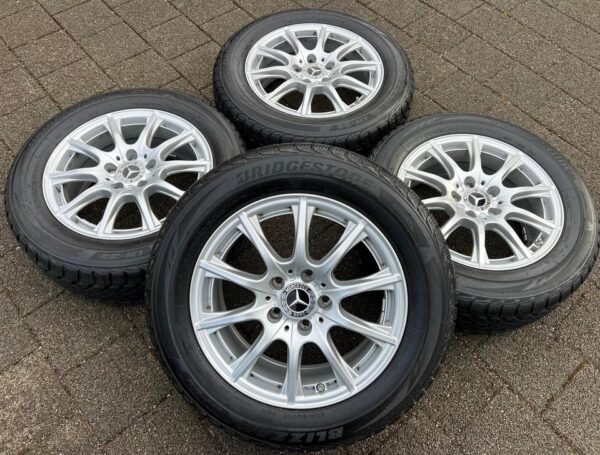 4 ORIGINAL ALU WINTERRÄDER MERCEDES C-KLASSE W205 RDC RDKS  #1QOL