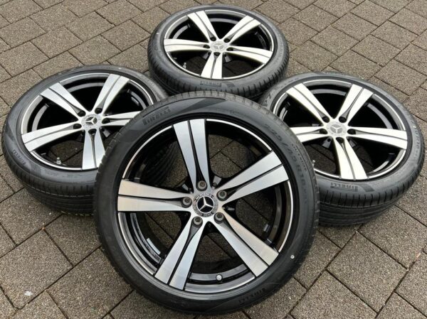 4 ORIGINAL 18" ALU SOMMERRÄDER MERCEDES C-KLASSE W206 RDKS  #1RLM