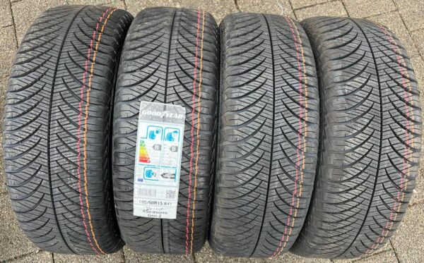 4 x 185/60R15 84T GOODYEAR GANZJAHRESREIFEN NEU 2019 #1U9A