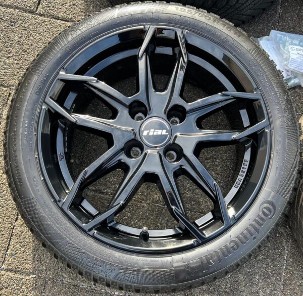 4 ALU 16" WINTERRÄDER VW UP UP! SEAT MII SKODA CITIGO TOP #1RBU – Bild 6
