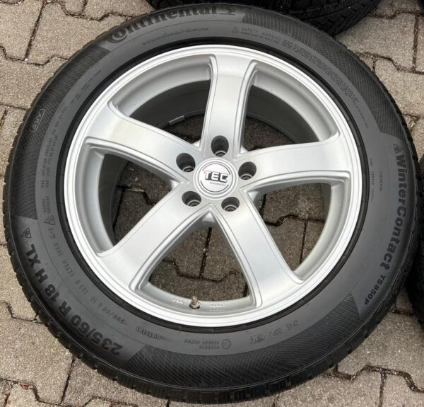 4 ALU 18" WINTERRÄDER AUDI Q5 8R 8R1 8R2 235/60R18 107H #1RQR – Bild 3