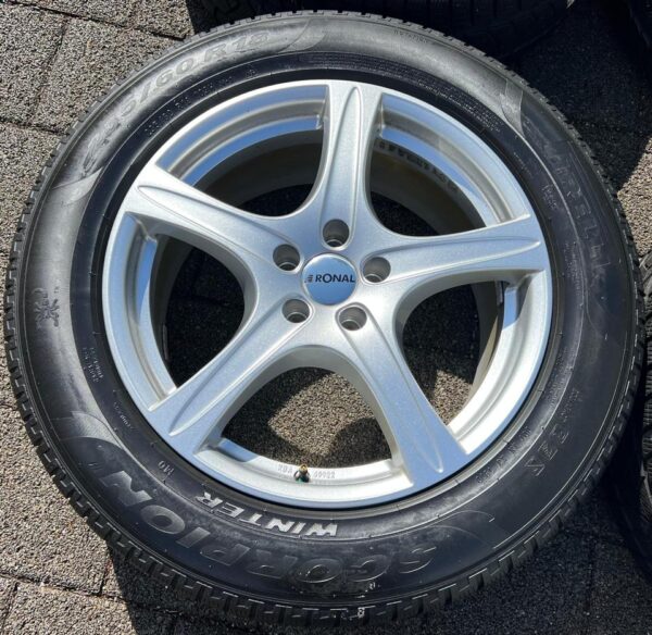 4 ALU 18" WINTERRÄDER VOLVO XC60 235/60R18 103H PIRELLI  #1VEV – Bild 4