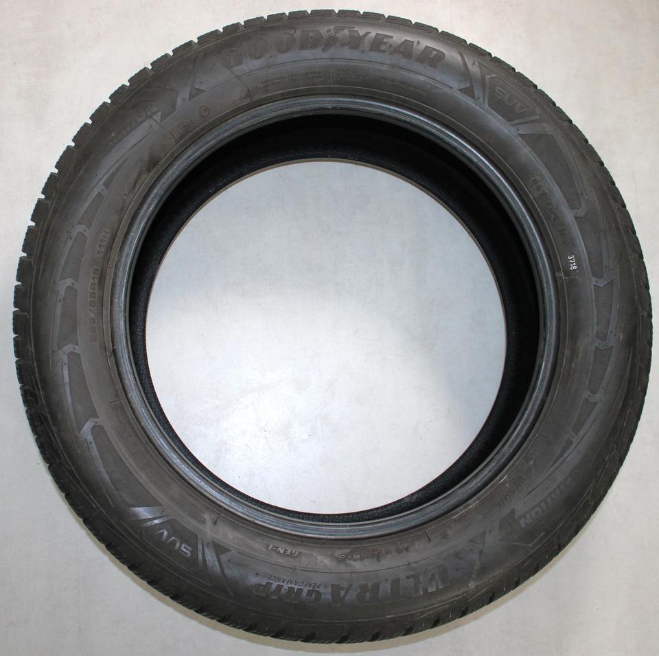 4x 255/55R19 111H GOODYEAR WINTERREIFEN 7,5-8MM 2018 AO #1HKA – Bild 6