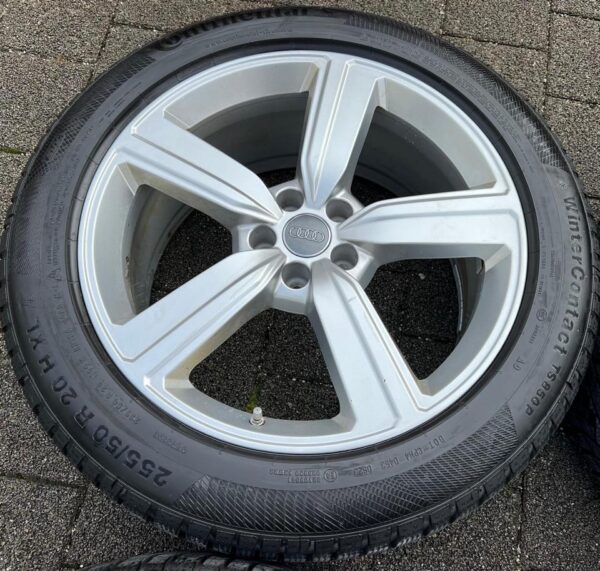4 ORIGINAL 20" ALU WINTERRÄDER AUDI Q8 E-TRON 4KE601025S #1NEI – Bild 3