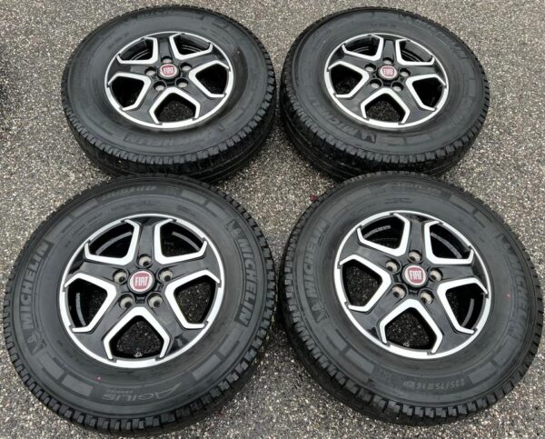 4 ORIGINAL ALU SOMMERRÄDER FIAT DUCATO 5x130 225/75R16C TOP #1CNC – Bild 2