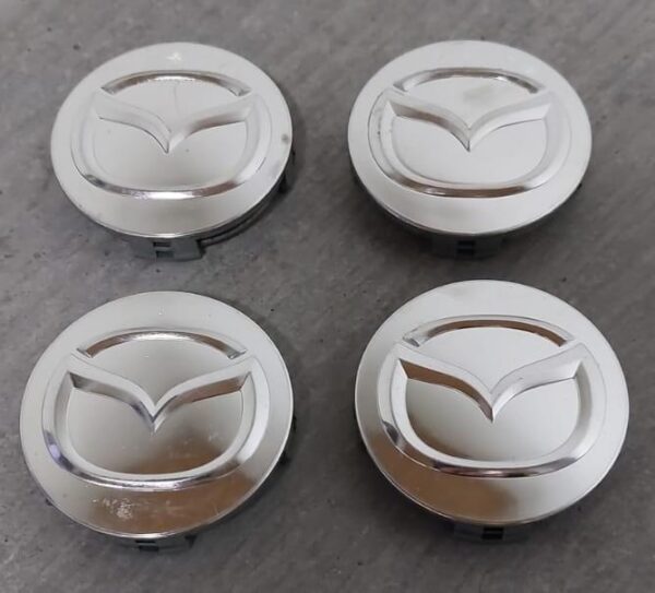 4 ORIGINAL MAZDA NABENDECKEL 51mm #1MIK – Bild 2
