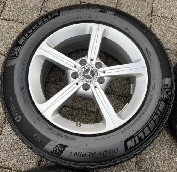 4 ORIGINAL ALU 17" WINTERRÄDER MERCEDES GLB F2B X247 GLA  #1NSO – Bild 5