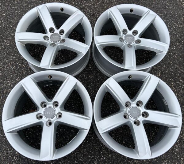 4 ORIGINAL 17" ALUFELGEN ALU FELGEN AUDI A5 8T 8T0071497  #1DHO