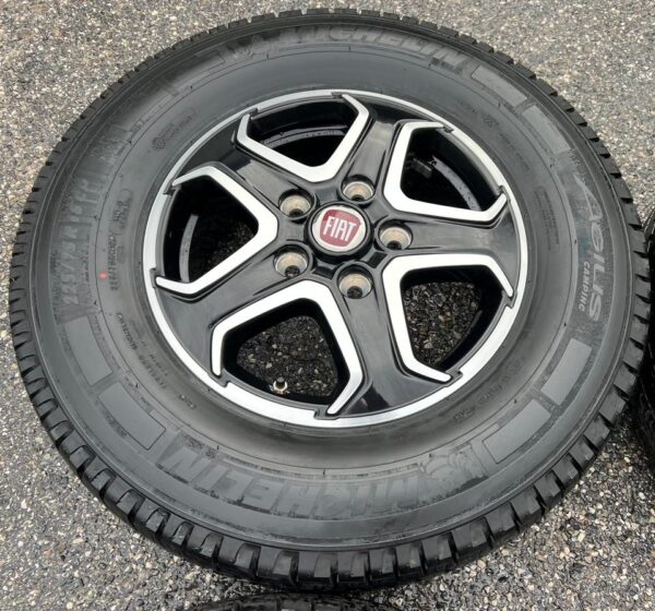 4 ORIGINAL ALU SOMMERRÄDER FIAT DUCATO 5x130 225/75R16C TOP #1CML – Bild 4