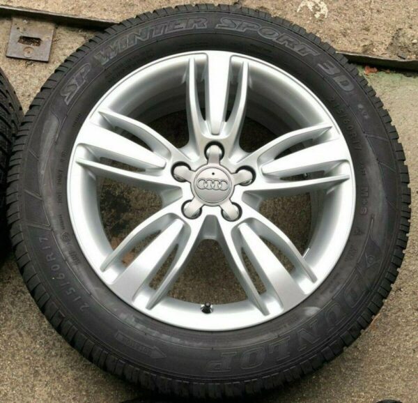 4 ORIGINAL 17" ALU WINTERRÄDER AUDI Q3 8U 215/60R17 96H  #9430 – Bild 3